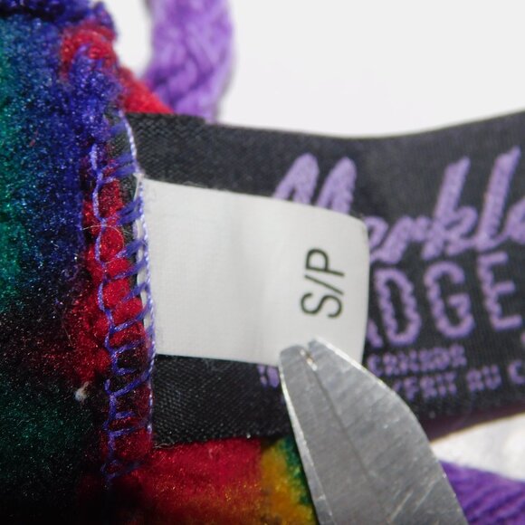 VTG Merkley Headgear Multicolour Fleece Jester Winter Snowboarding Ski Hat S - Picture 7 of 16